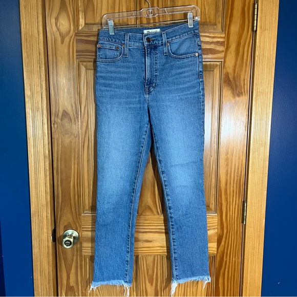 Madewell The Perfect Vintage Straight Leg Jean Size 26 - Picture 4 of 8